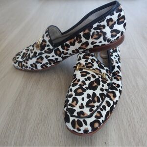 Women’s 9.5 Sam Edelman Leopard Print Loafers